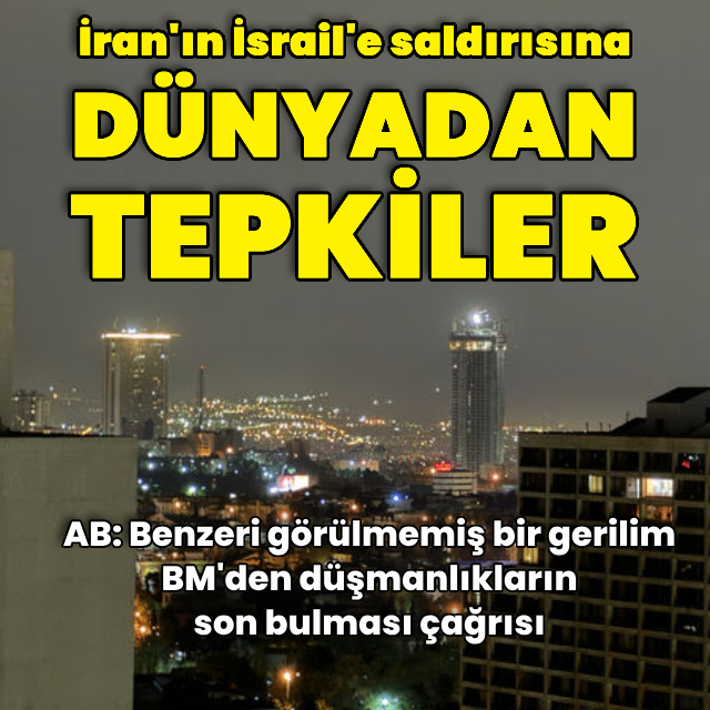 İran'ın saldırısına dünyadan tepkiler