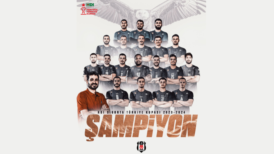 Beşiktaş Safi Çimento 16. kez şampiyon