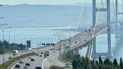 Osmangazi Köprüsü'nde araç geçiş rekoru kırıldı