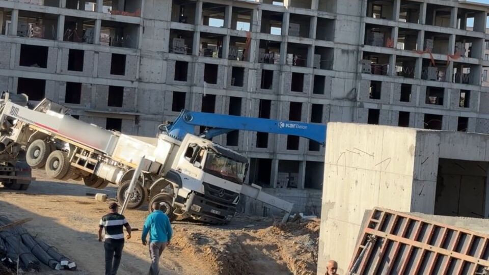 Şantiyede iş kazası: 1 işçi öldü