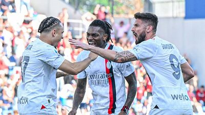 Milan geri döndü! 6 gollü maç