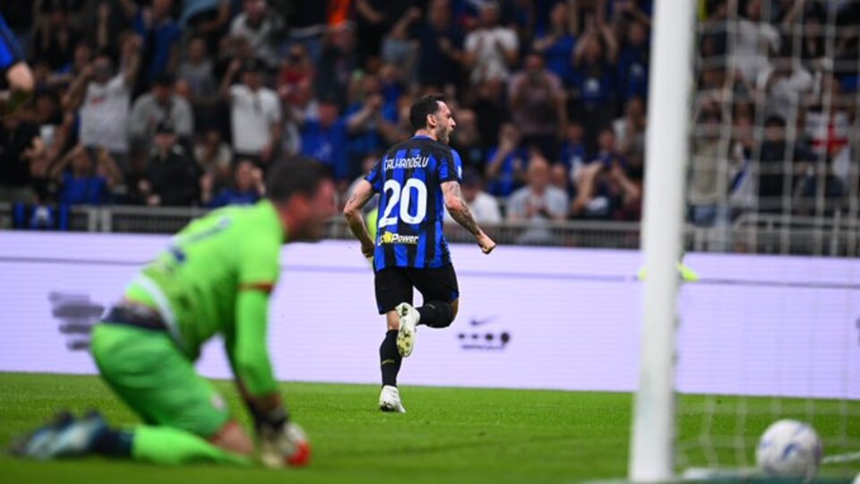 Hakan attı, Inter'e yetmedi