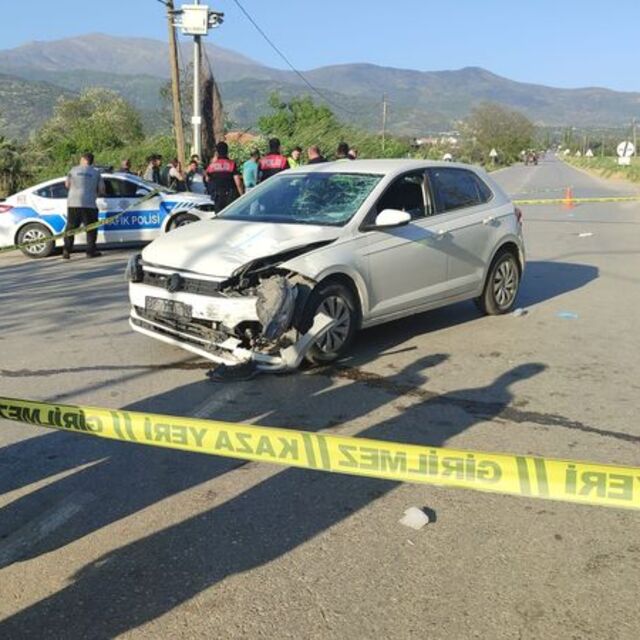 İzmir'de feci kaza: 1 ölü, 2 yaralı