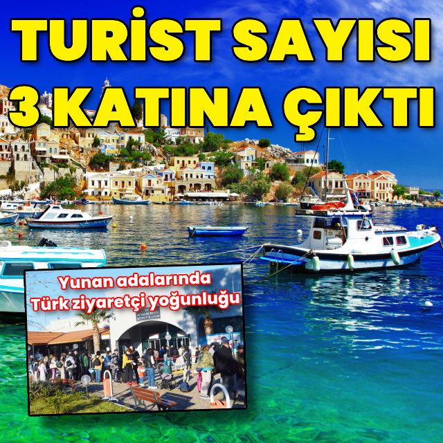 Yunan adalarında Türk ziyaretçi yoğunluğu