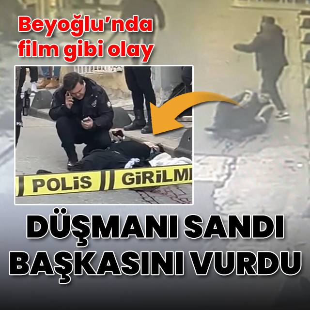Düşmanı sandı, başkasını vurdu