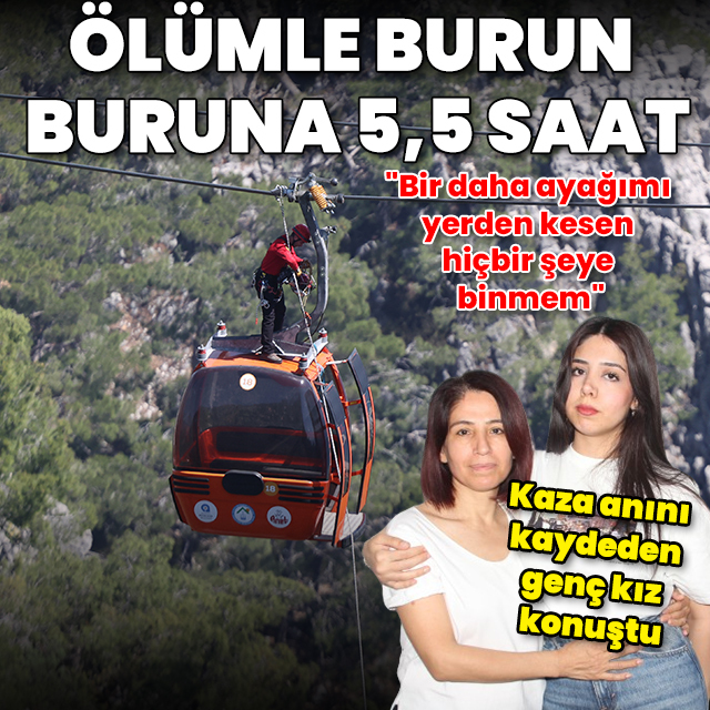 Kaza anını kaydeden genç kız konuştu