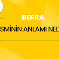 Berra isminin anlamı nedir?