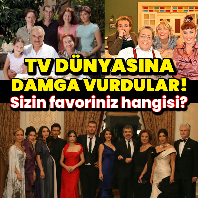 Televizyon tarihine damga vuran efsane diziler!