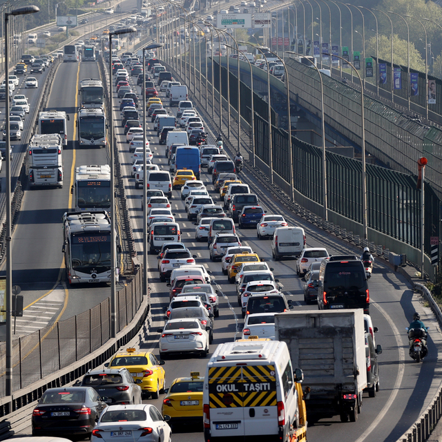 İstanbul trafiği bu sabah da şaşırtmadı!