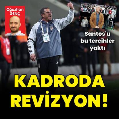 Santos'un ardından kadroda değişim!