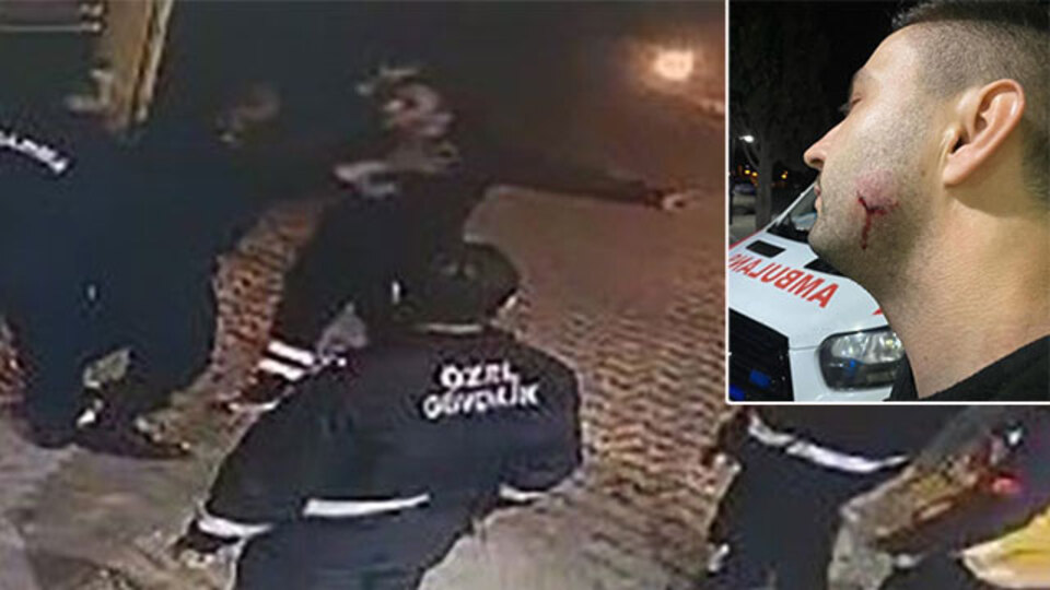 Uzman çavuş sağlık çalışanını böyle ısırmış!