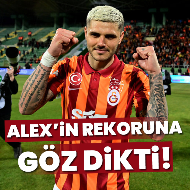 Icardi, Alex'in rekoruna göz dikti!