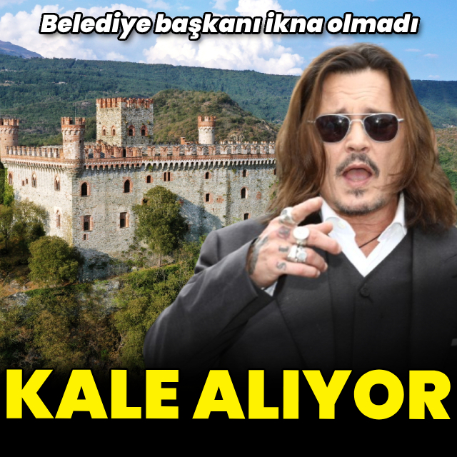 Johnny Depp kale alıyor