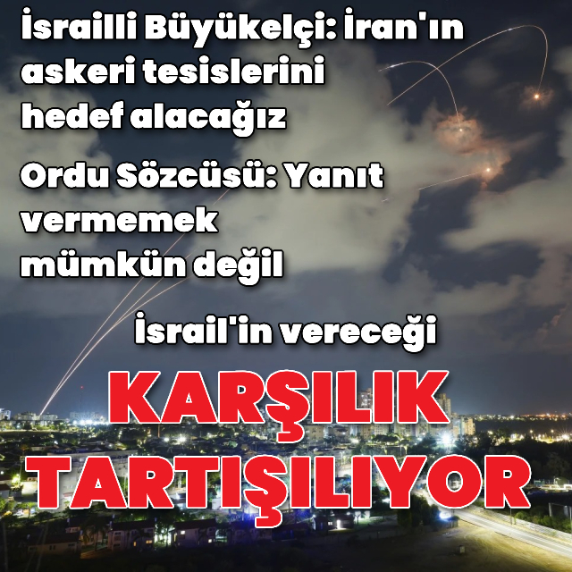 "İran'ın askeri tesislerini hedef alacağız"