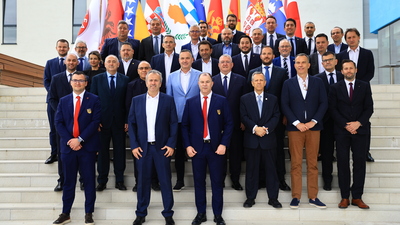 TFF heyeti, Tiran'da toplantıya katıldı