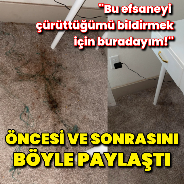 Öncesi ve sonrasını böyle paylaştı!