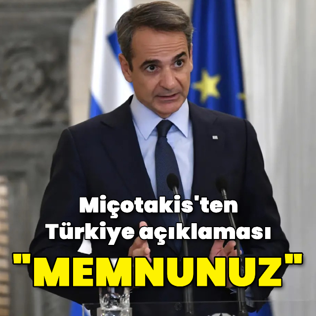 Miçotakis'ten Türkiye açıklaması