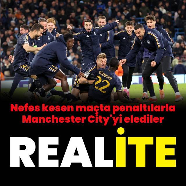 Real Madrid yarı finalde!