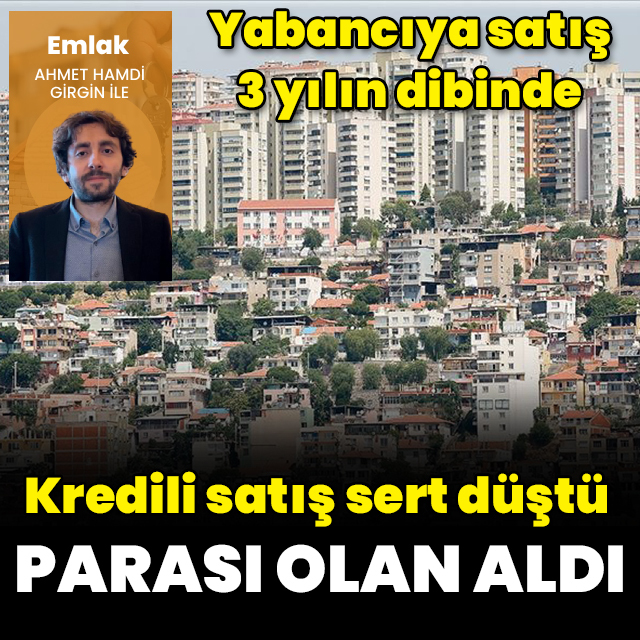 Parası olan aldı!