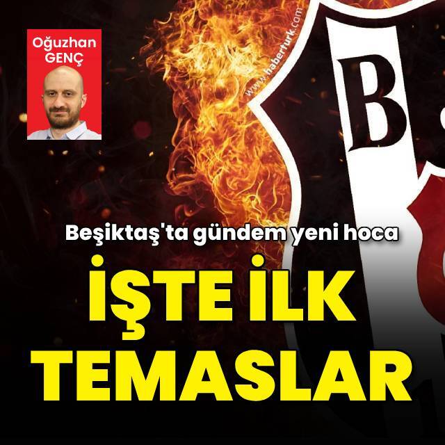 Beşiktaş'ta gündem teknik adam!