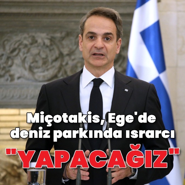 Yunanistan, Ege'de deniz parkında ısrarcı