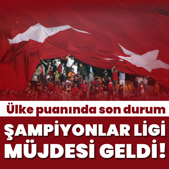 UEFA ülke puanı sıralamasında son durum!