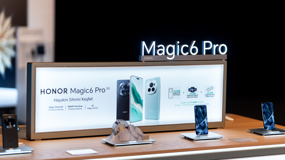 Magic6 Pro Türkiye'de satışa sunuldu