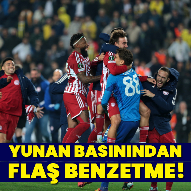 Yunan basınından flaş benzetme