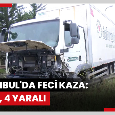 Sultanbeyli’de kamyon ile otomobil çarpıştı: 2 ölü 4 yaralı