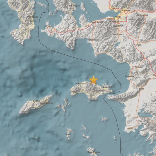 İzmir'de 4.5 büyüklüğünde deprem