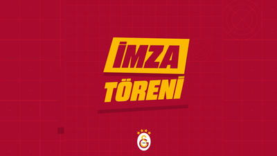 Galatasaray'dan imza töreni!