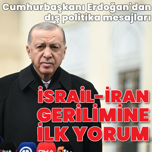 Cumhurbaşkanı Erdoğan'dan açıklamalar