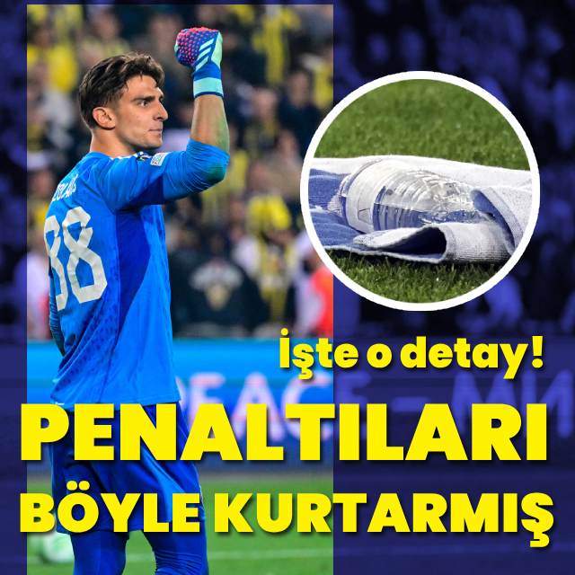 Penaltıları kağıda yazmış!