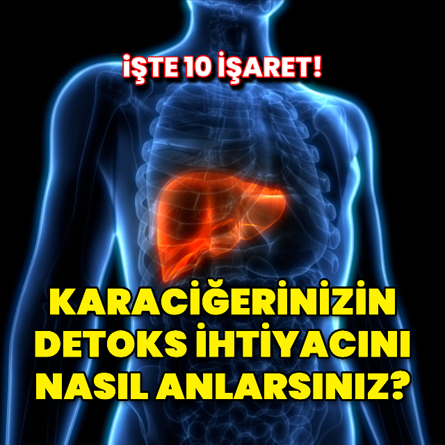 Karaciğerinizin detoksa ihtiyacı olduğunu gösteren 10 işaret!