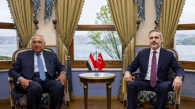 Bakan Fidan ve Mısırlı mevkidaşından açıklamalar