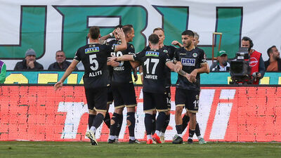 Alanya, Konya'da kazandı!