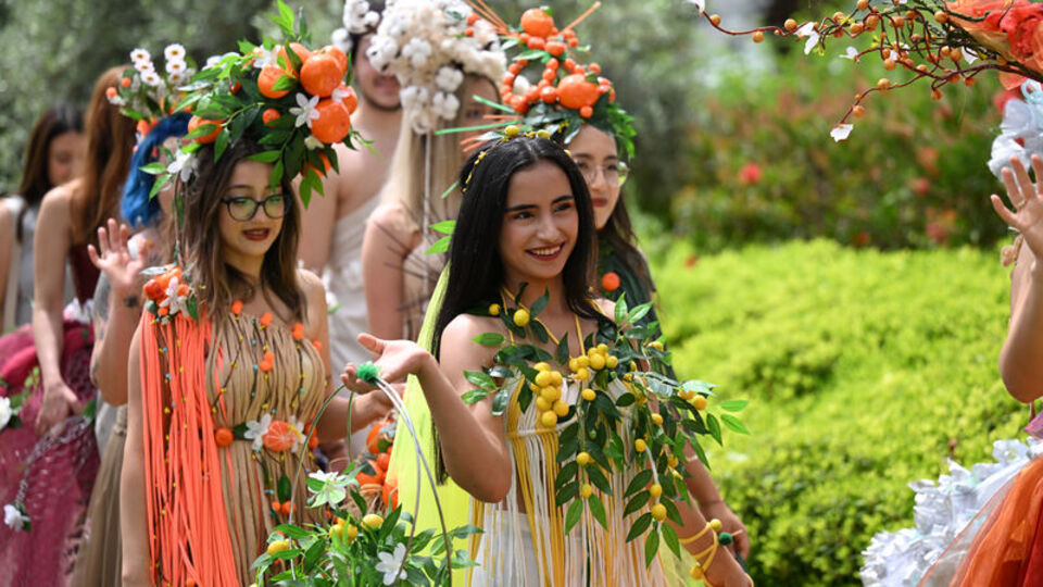 Adana'da renkli kareler