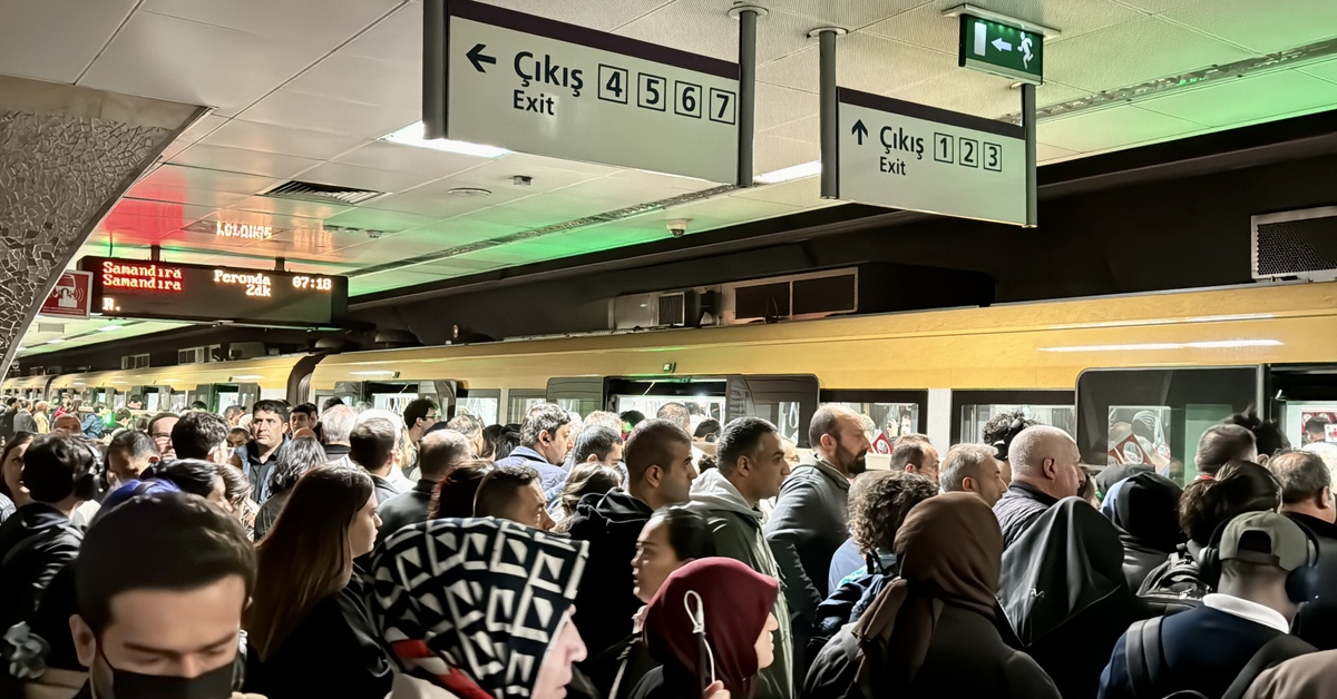 Üsküdar-Samandıra Metrosu'nda teknik arıza | Son dakika haberleri