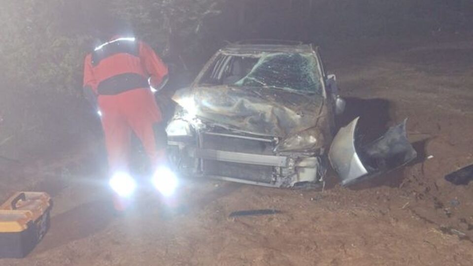 Kontrolü kaybedip uçurumdan uçtu!