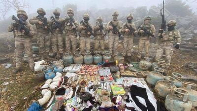 Terör örgütüne ait 82 sığınma alanı imha edildi!