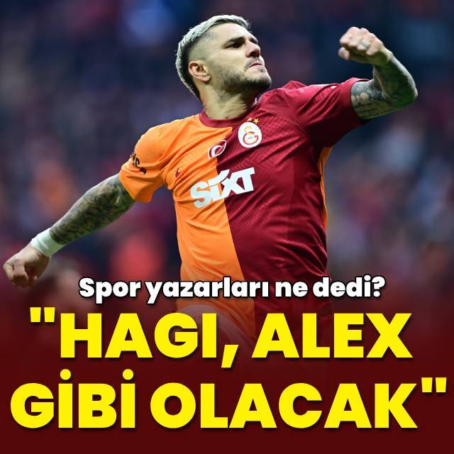 "Hagi, Alex gibi olacak"