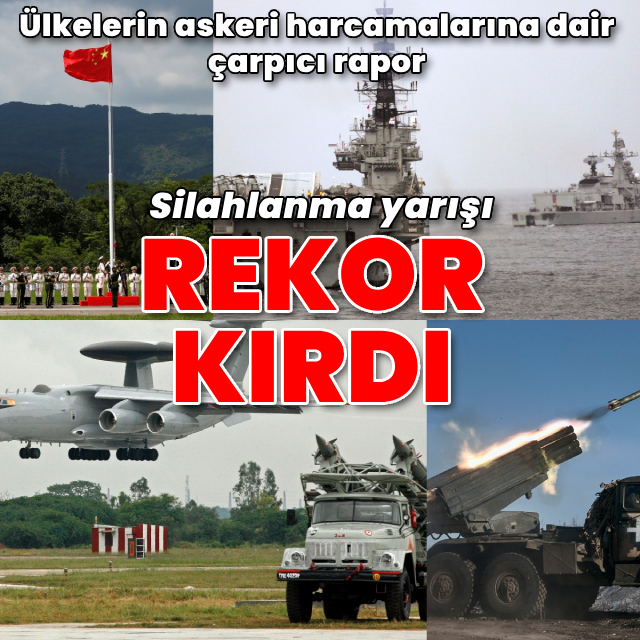 Rapor: Dünyada silahlanma yarışında rekor