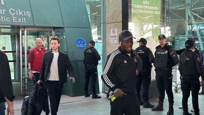 Beşiktaş, maç için Ankara'da!