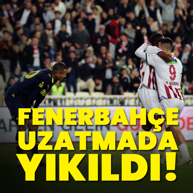 Fenerbahçe uzatmada yıkıldı