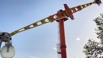 Lunaparkta oyuncak dehşet saçtı!