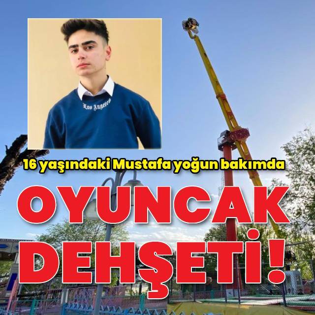 Lunaparkta oyuncak dehşet saçtı!