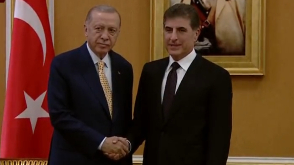 Cumhurbaşkanı Erdoğan, Erbil'de