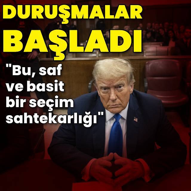 Trump'ın "sus payı" davasında duruşmalar başladı