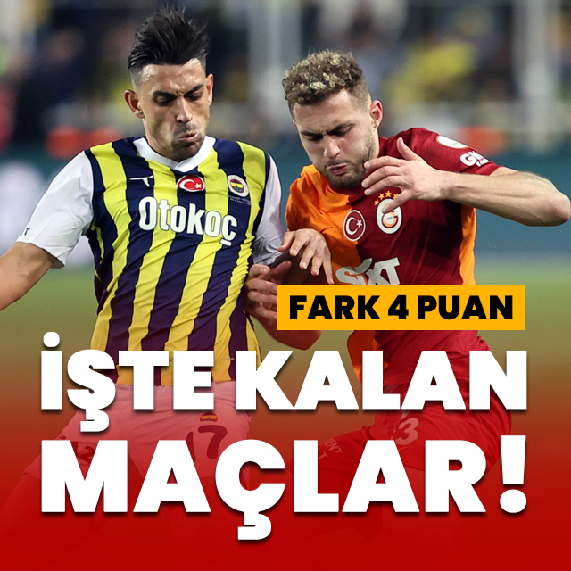 İşte kalan maçlar