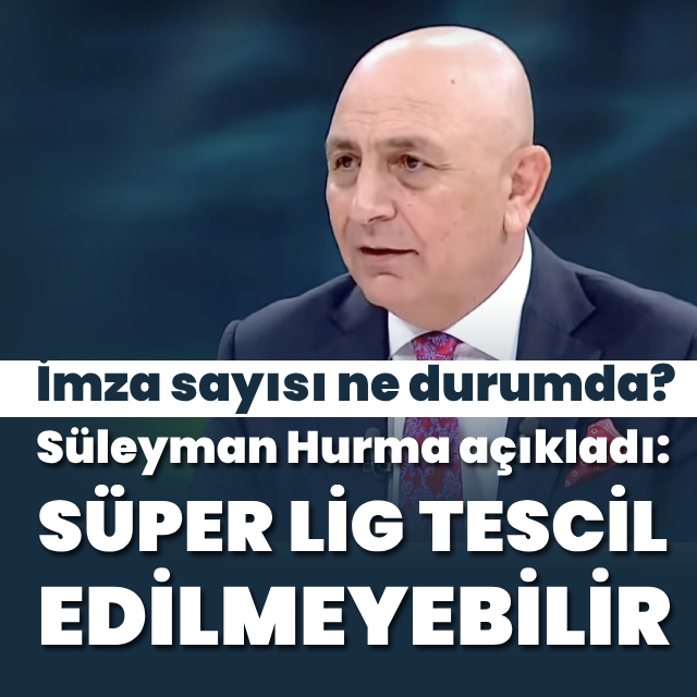 "Süper Lig tescil edilmeyebilir!"
